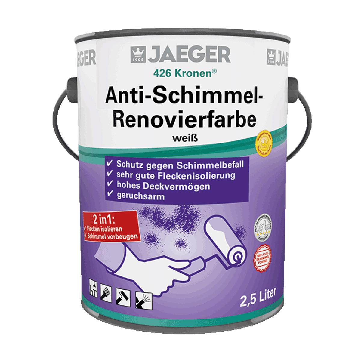 Jaeger Kronen Anti-Schimmel-Reno. 2,5 lt 4269010-251